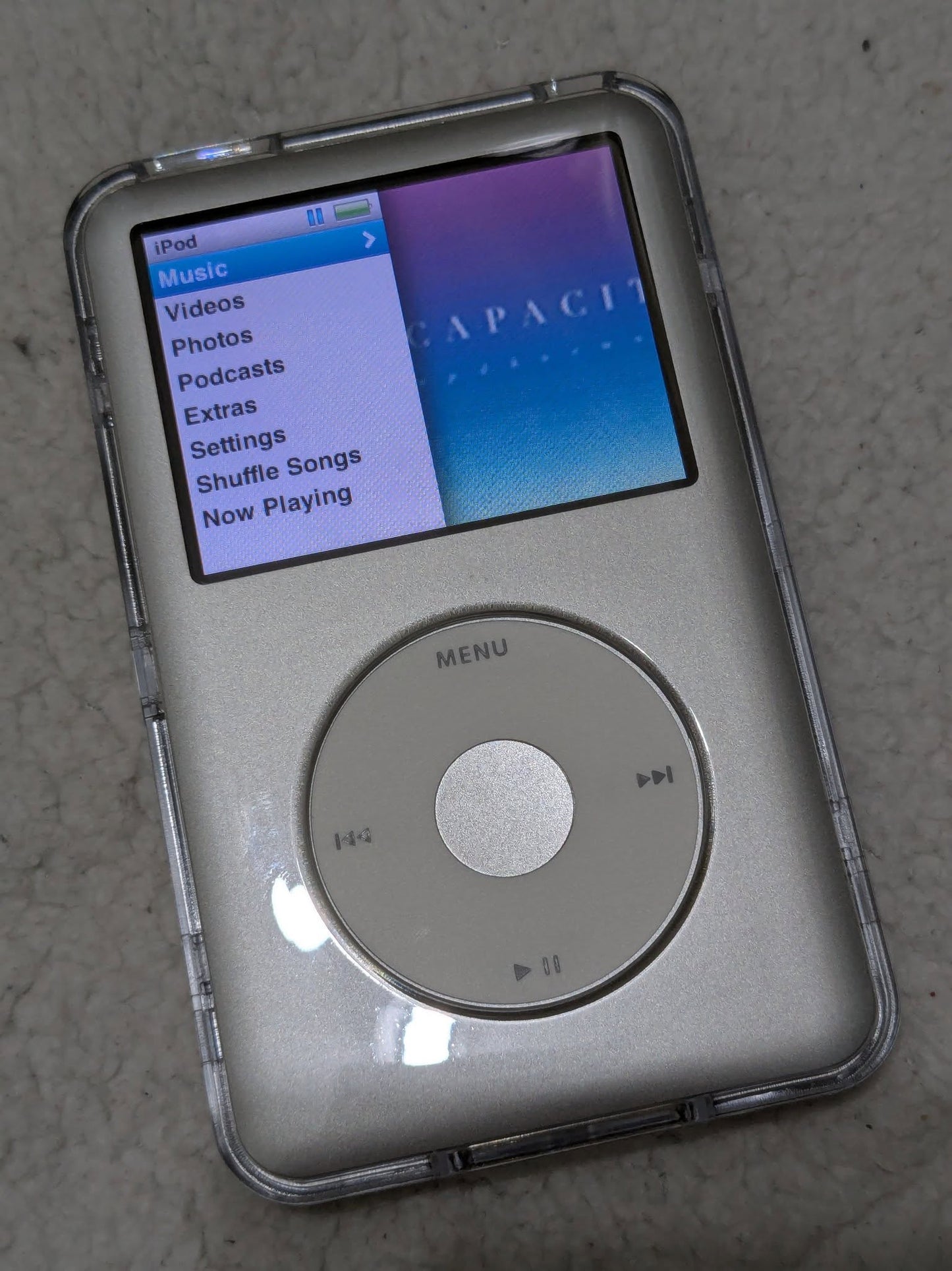 iPod Classic 7th Gen | Silver Edition | 1TB SSD | 3000 mAh Battery