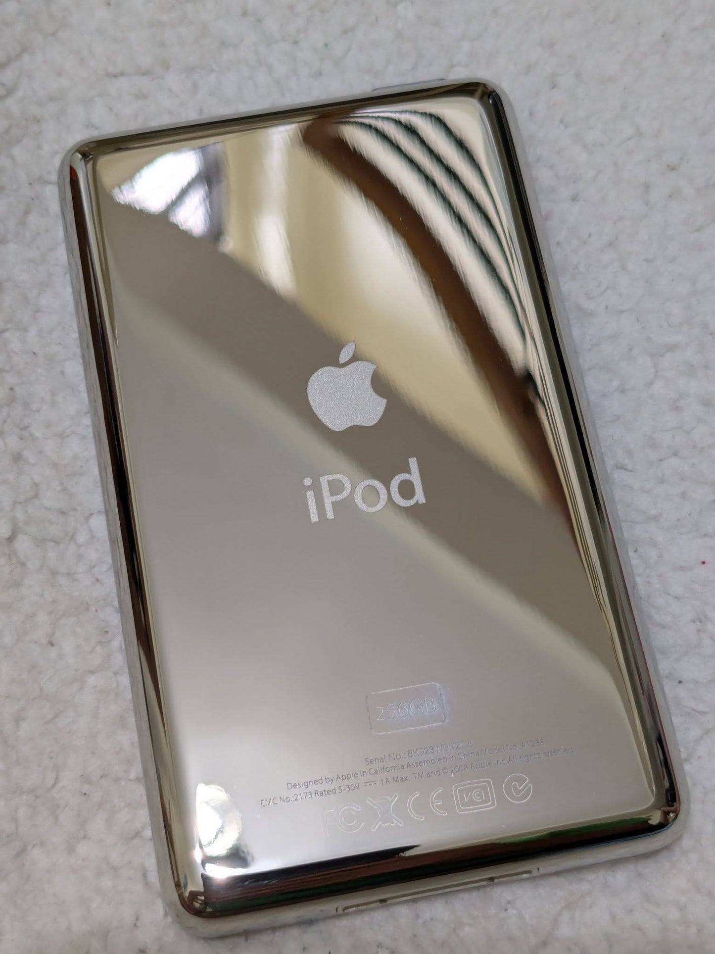 iPod Classic 7th Gen | Silver Edition | 1TB SSD | 3000 mAh Battery