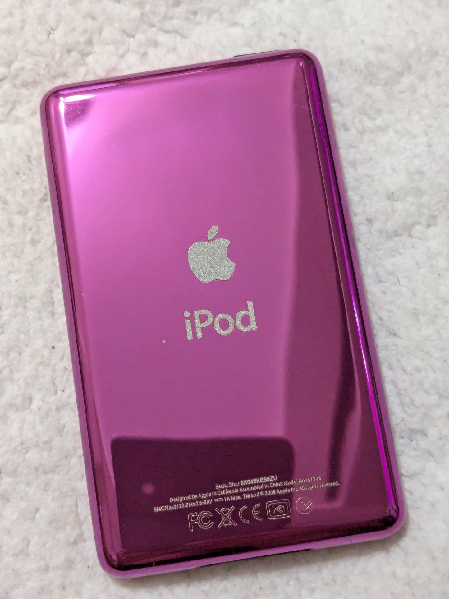 iPod Classic 7th Gen | Pink Edition | 1TB SSD | 3000 mAh Battery