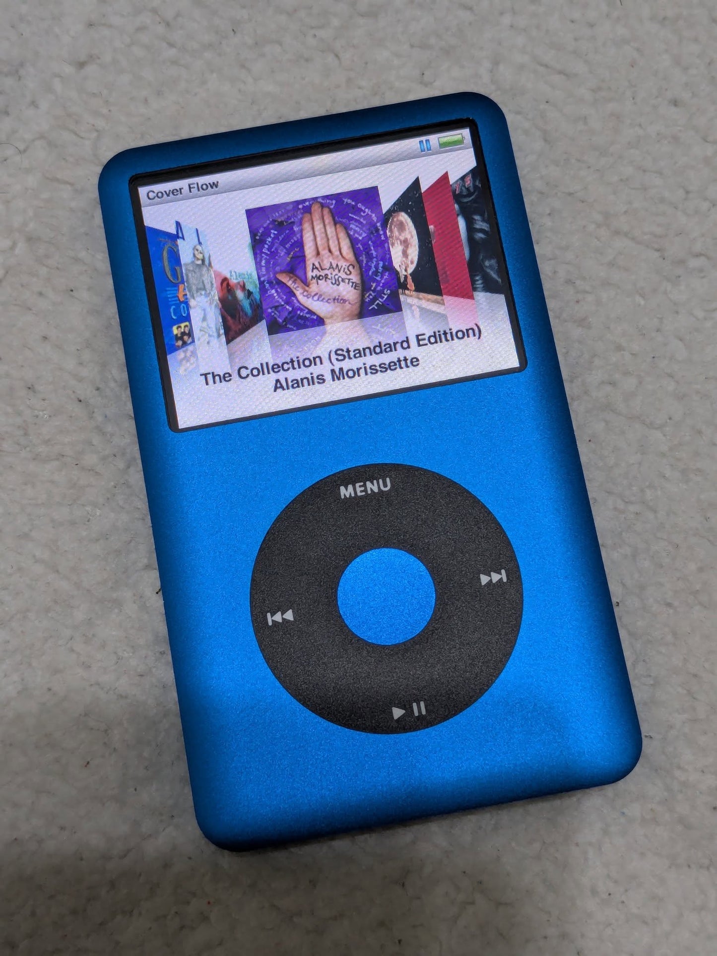 iPod Classic 7th Gen | Blue Edition | 1TB SSD | 3000 mAh Battery
