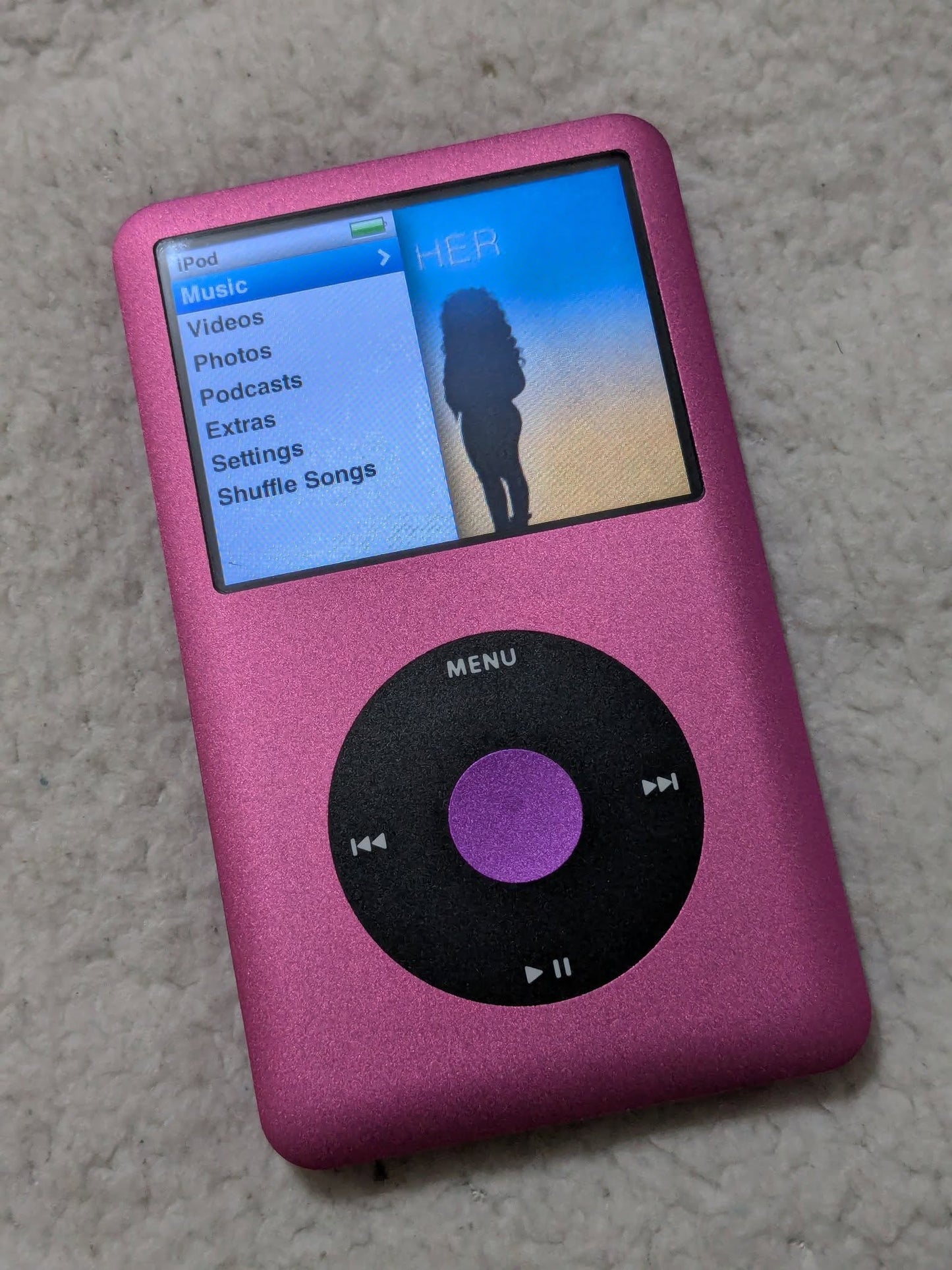 iPod Classic 7th Gen | Pink Edition | 1TB SSD | 3000 mAh Battery