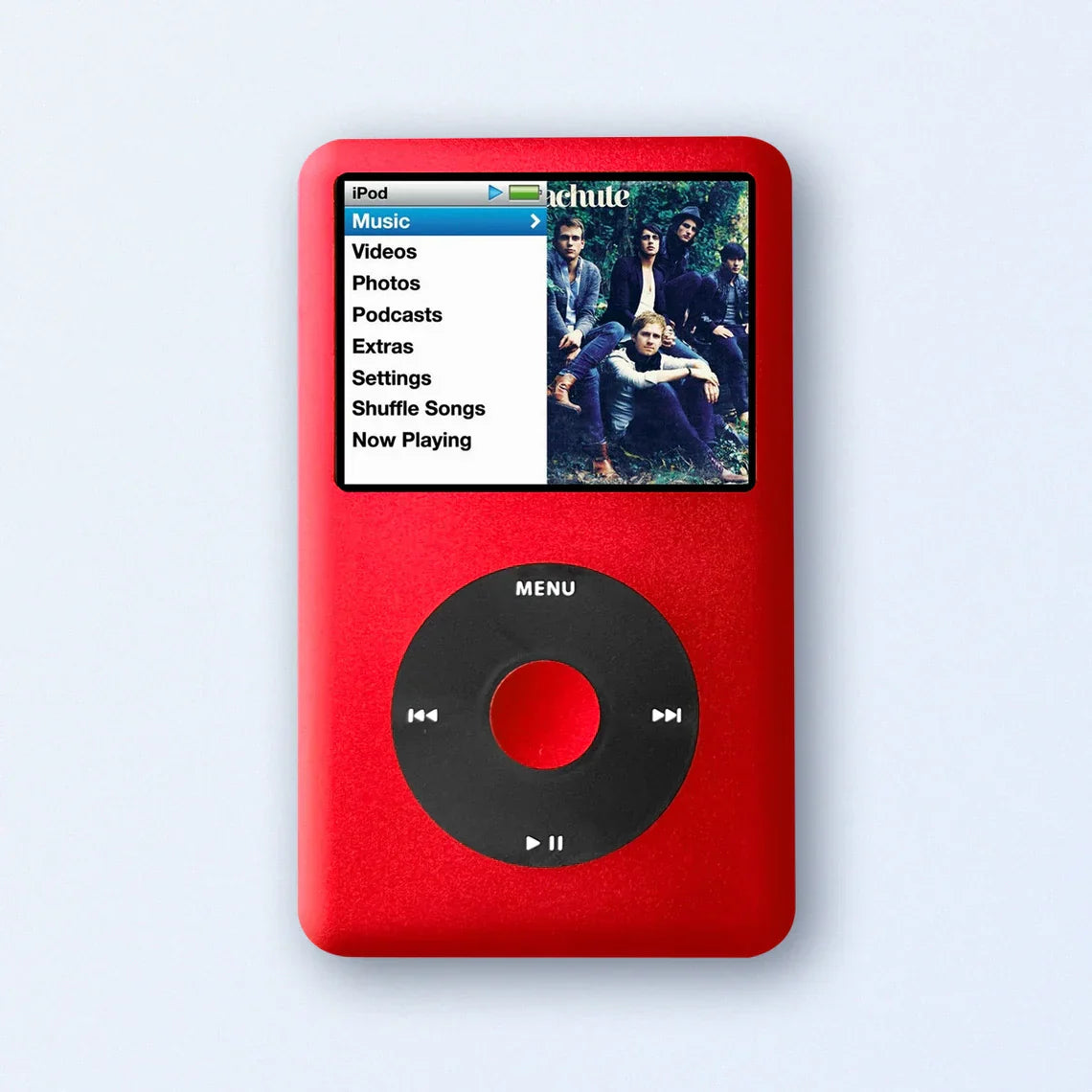 iPod Classic 7th Gen | Red Edition | 2TB SDXC | 3000 mAh Battery | USB-C Upgrade