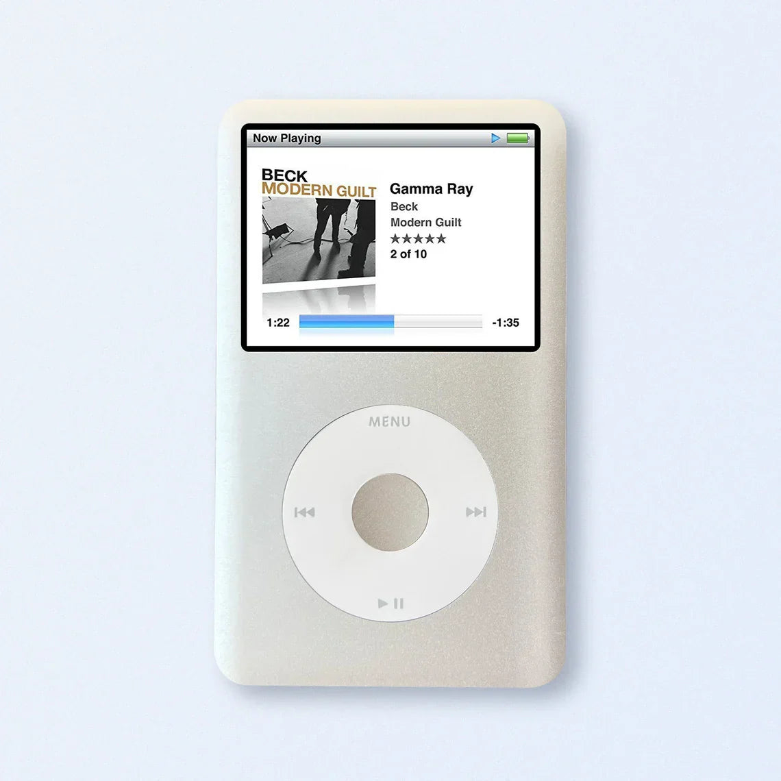 iPod Classic 7th Gen | Silver Edition | 2TB SDXC | 3000 mAh Battery | USB-C Upgrade