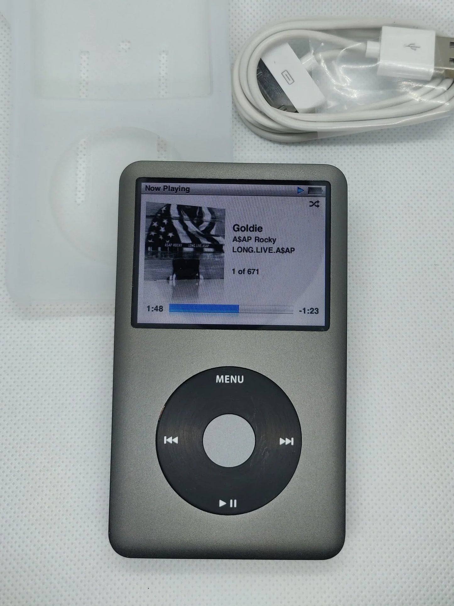 iPod Classic 7th Gen | Grey Edition | 1TB SSD | 3000 mAh Battery