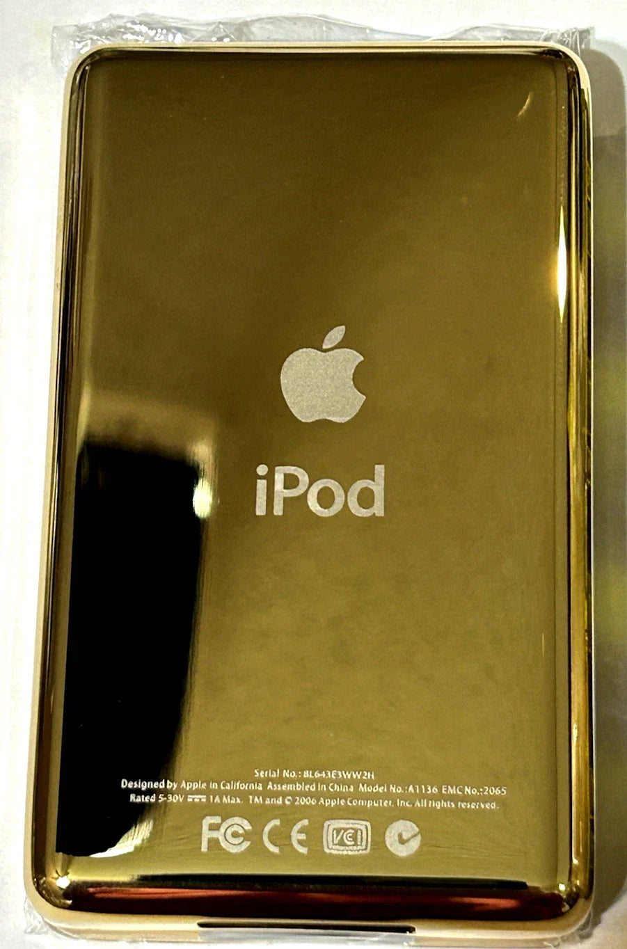 iPod Classic 5th Gen | Mello Yellow Atomic | Bluetooth Mod | 2TB SSD | 3000 mAh Battery | USB-C Upgrade