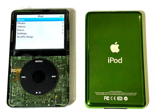 iPod Classic 5th Gen | Atomic Ivy Edition | Bluetooth Mod | 2TB SSD | 3000 mAh Battery | USB-C Upgrade