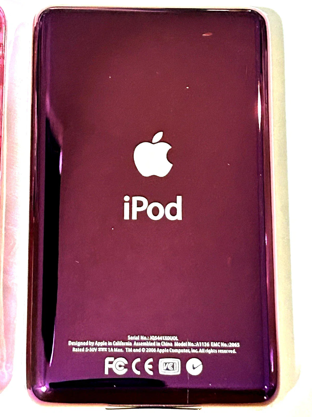 APPLE iPOD CLASSIC 5.5th Pink 2T SSD Wolfson DAC Atomic 3000 Mega Battery